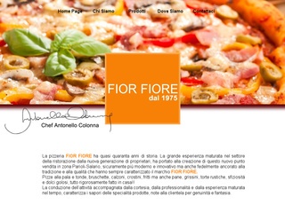 Pizze alla pala e tonde, consegne a domicilio Pizzeria Fior Fiore zona Parioli-Salario Roma