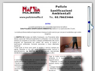 PULIZIE E SANIFICAZIONI AMBIENTALI Maffia Milano