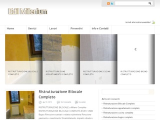 Edil Millenium Azienda di ristrutturazioni appartamenti Milano