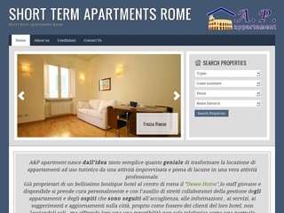 Apartments rental in Rome